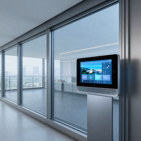 Intelligent window automation system optimizing sunlight and reducing glare in modern buildings