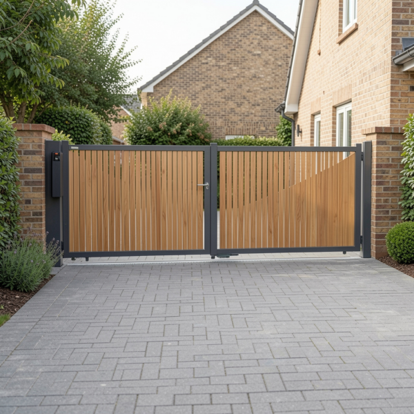 Best swing gate automation system with mechanical or electronic limits.