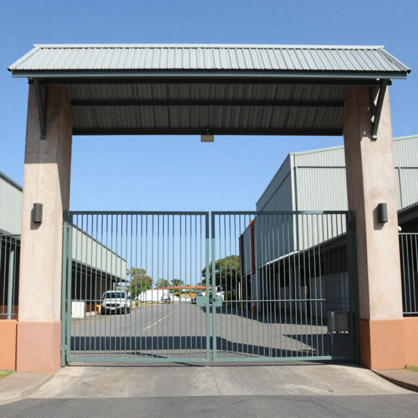 Outdoor siren for industry used in manufacturing plant for safety notifications