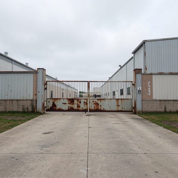 Vision Z-Wave Outdoor Siren mounted on wall at elevated position for maximum coverage