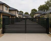 automatic gate planning for multi-unit developments