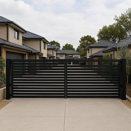 automatic gate planning for multi-unit developments