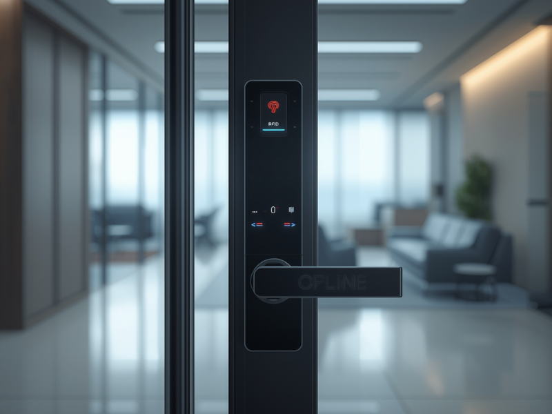 Access control systems managing secure entry during network outage