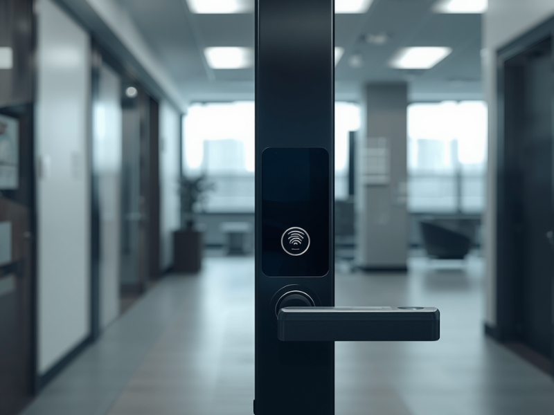 Office building access control systems operating offline