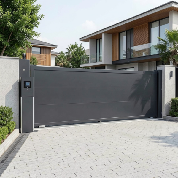 Sliding gate automation stopping after detecting obstacle