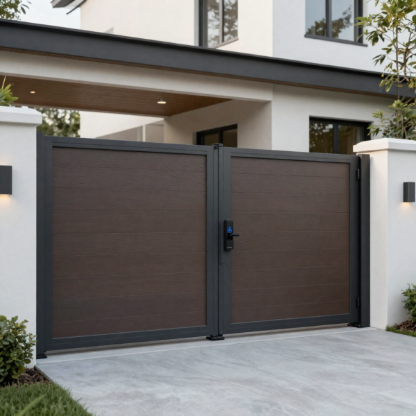 Sliding gate automation controlled via smartphone app