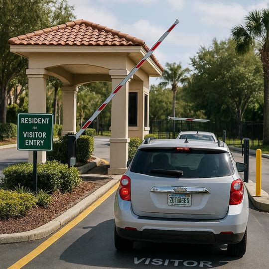 resident and visitor flow gated community 4