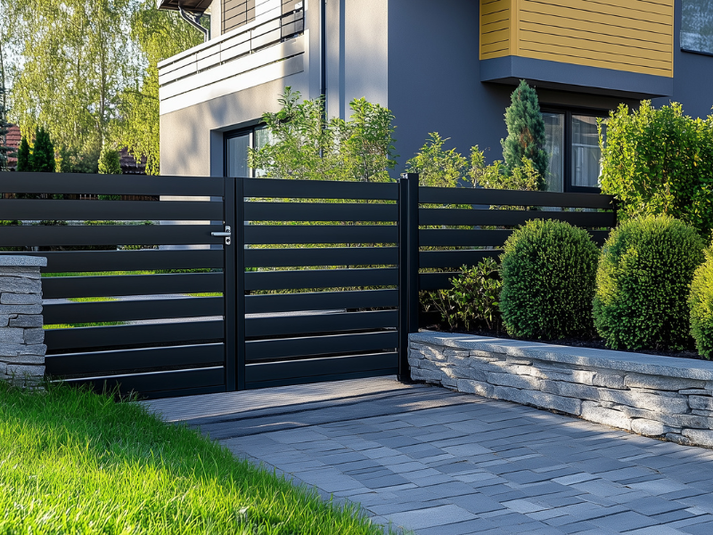 Underground gate automation system for premium residential design