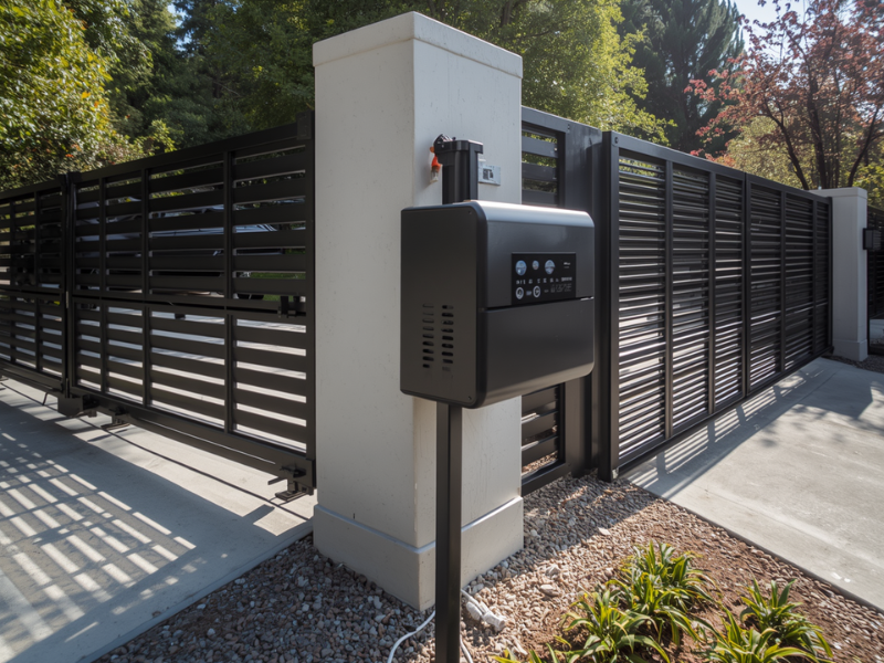 Swing gate comparison underground vs above ground automation system