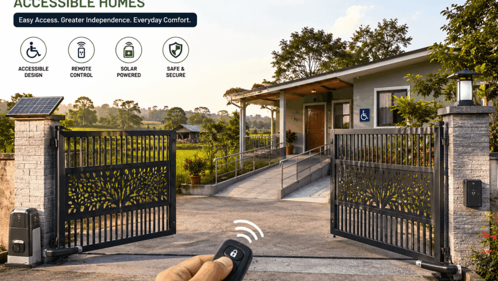 Automatic Gates for Accessible Homes in Rural Areas: What to Consider Before Installing