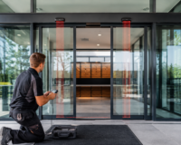 automatic sliding door installation