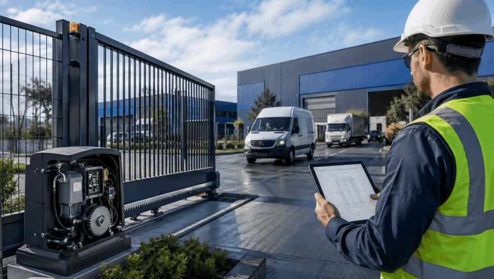 Commercial Gate Motor Selection: The 9-Step Checklist for Accurate Estimating
