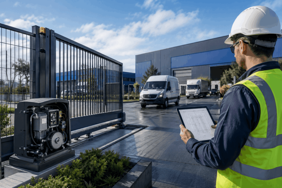 Commercial Gate Motor Selection: The 9-Step Checklist for Accurate Estimating