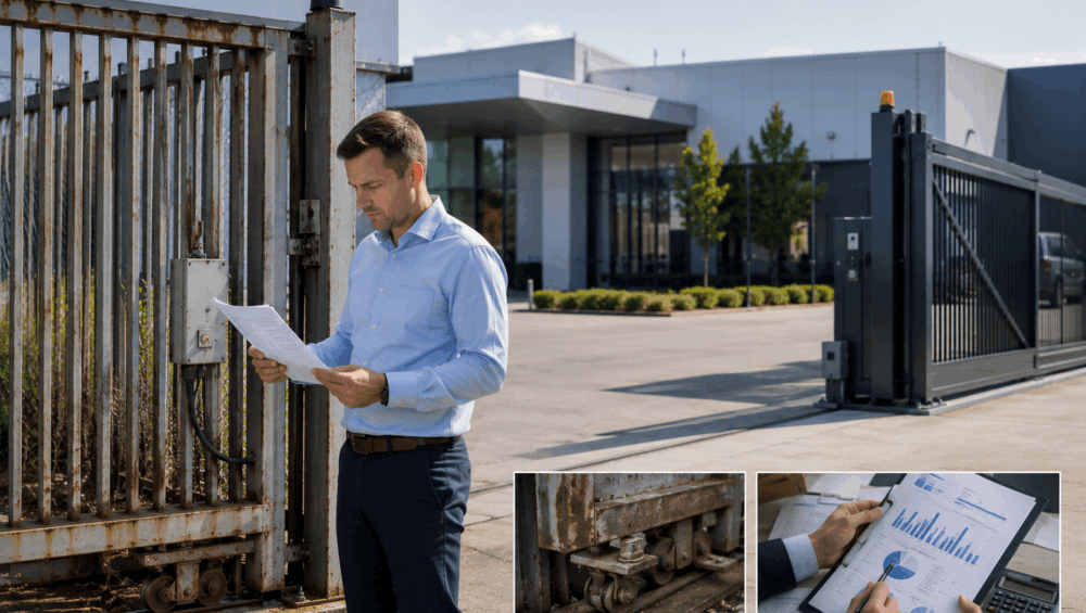 Discover how to evaluate commercial gate replacement ROI, reduce downtime costs, improve reliability, and make smarter long-term facility management decisions.