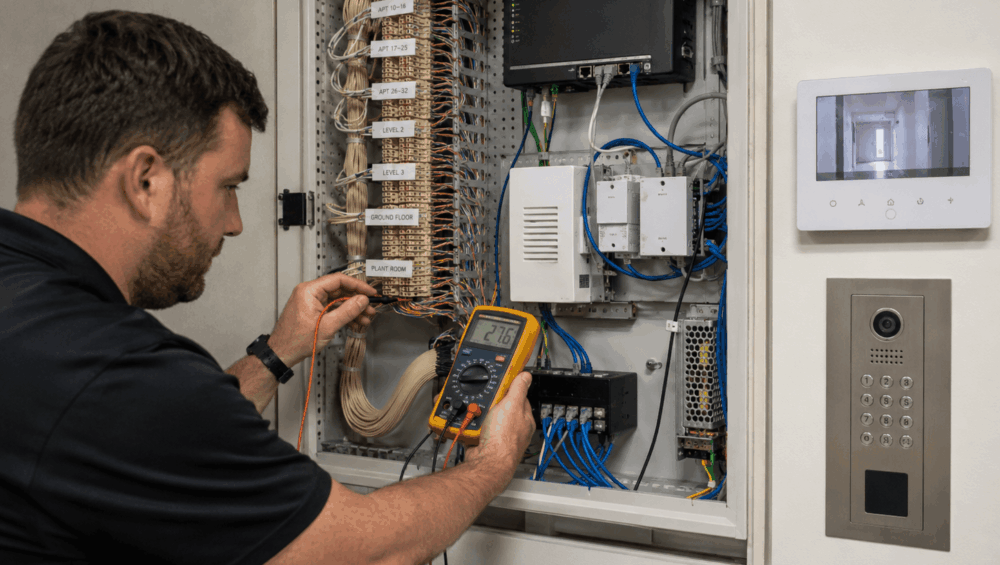 2 Wire to IP Intercom Retrofit: Using Existing Copper Lines