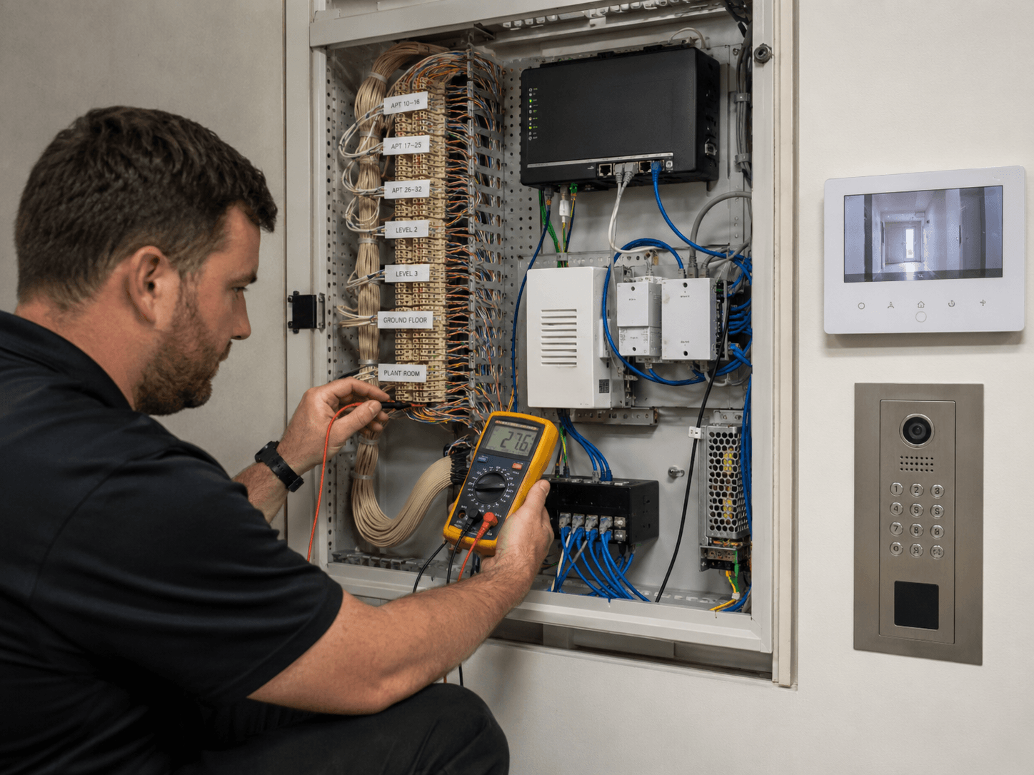 2 Wire to IP Intercom Retrofit: Using Existing Copper Lines