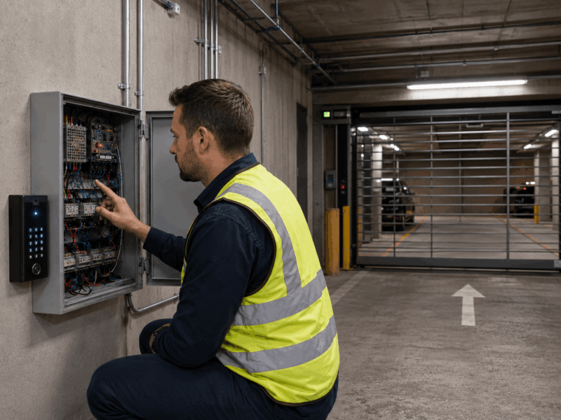 Once the 4G cellular gate opener installation has been tested, the installer should document the settings that matter for future service and support.