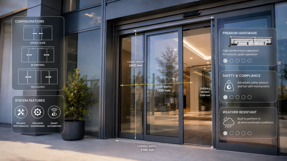 automatic sliding door Melbourne prices