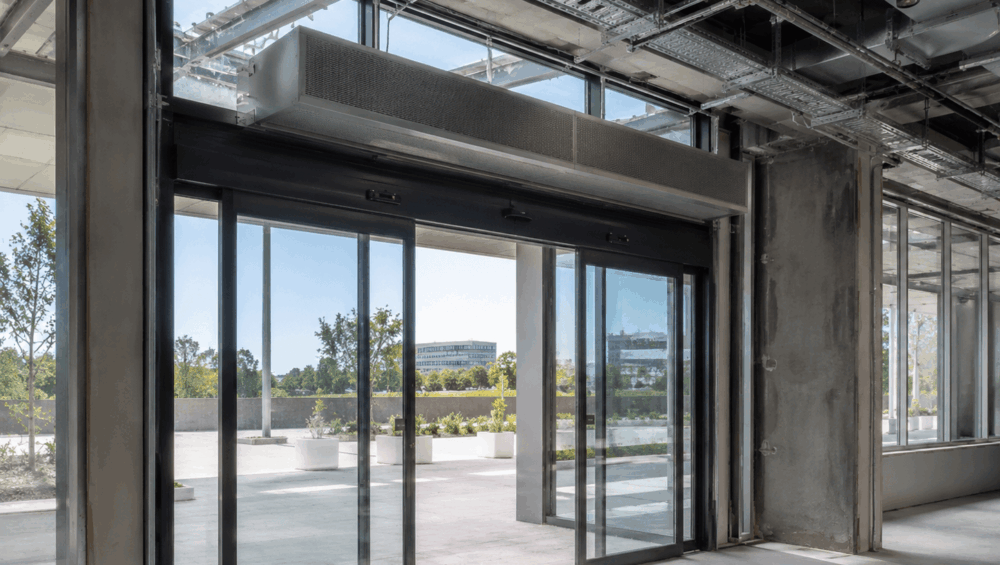 Automatic Sliding Door HVAC Integration: Coordinating Doors with Overhead Air Curtains