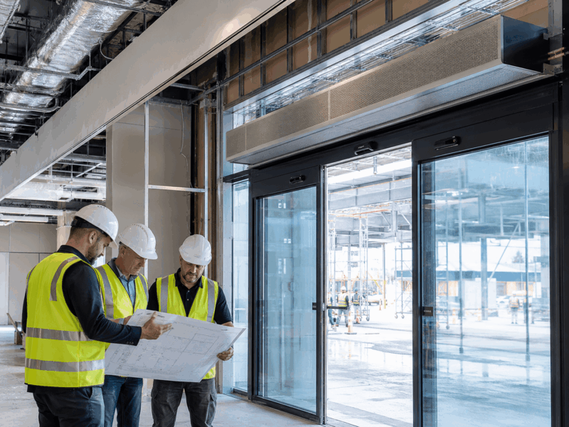 Automatic Sliding Door HVAC Integration: A Builder’s Coordination Process