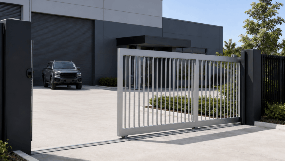 Commercial Gate Material Comparison: Aluminium vs Structural Steel for Automated Gates