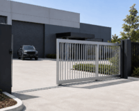 Commercial Gate Material Comparison: Aluminium vs Structural Steel for Automated Gates