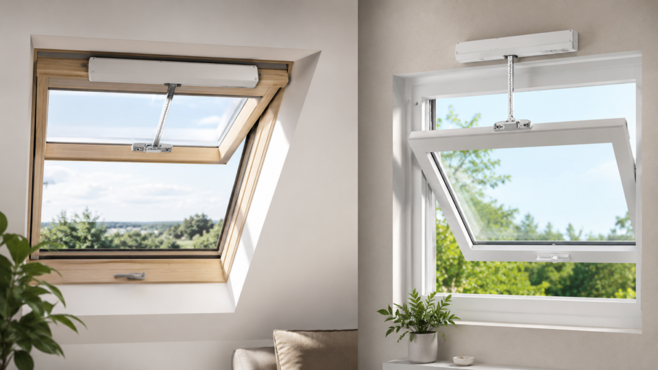 retrofit electric window opener