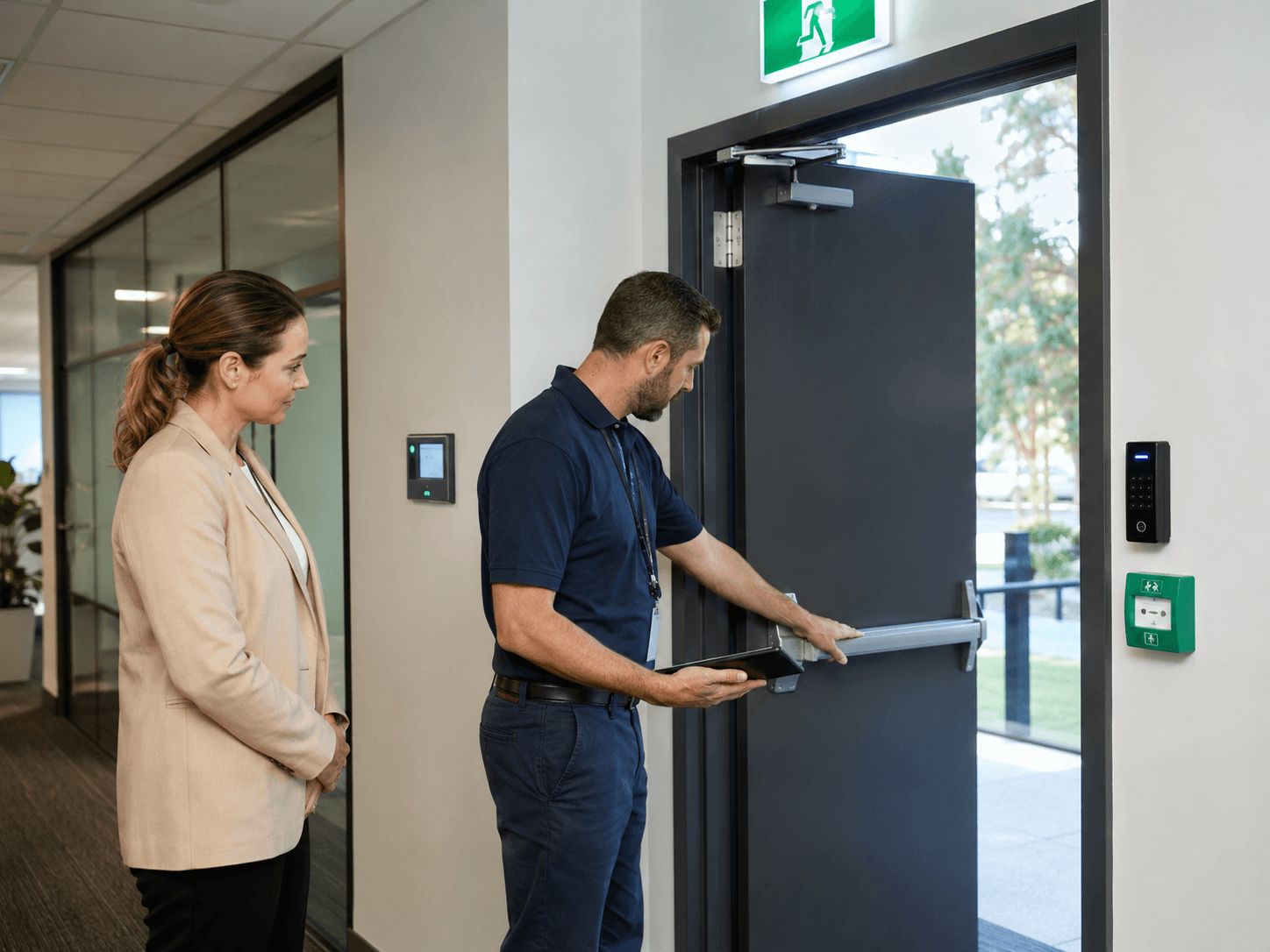 Emergency Exit Door Compliance Australia: Testing Panic Bars and Fail-Safe Electronic Doors