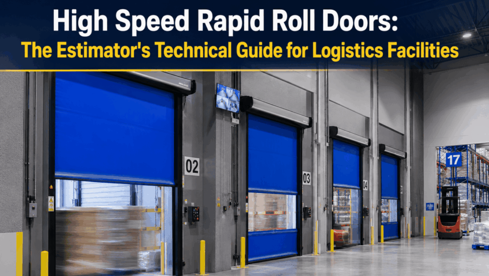 High Speed Rapid Roll Doors: The Estimator's Technical Guide for Logistics Facilities