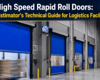 High Speed Rapid Roll Doors: The Estimator's Technical Guide for Logistics Facilities