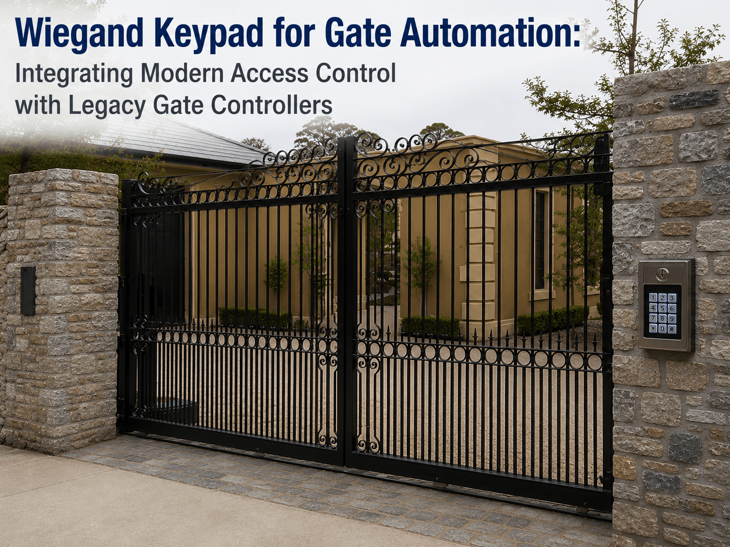 Wiegand Keypad for Gate Automation: Integrating Modern Access Control with Legacy Gate Controllers